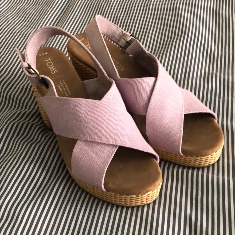 Toms heeled sandals